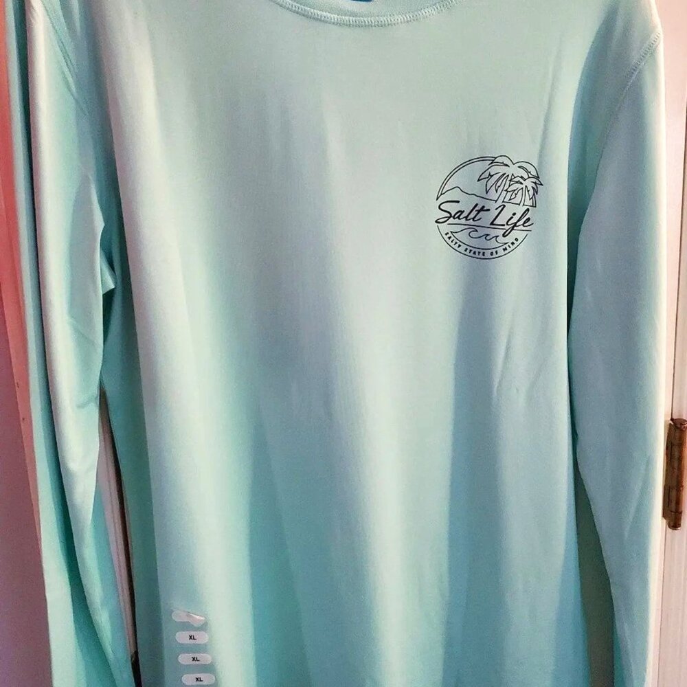 Salt life SLX UVAPOR performance shirt